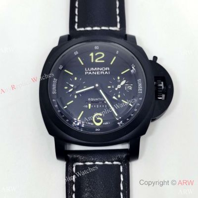 Panerai PAM365 Luminor GMT Equation of Time Watch Blacksteel Case 44mm-Best  Replica Panerai Watches